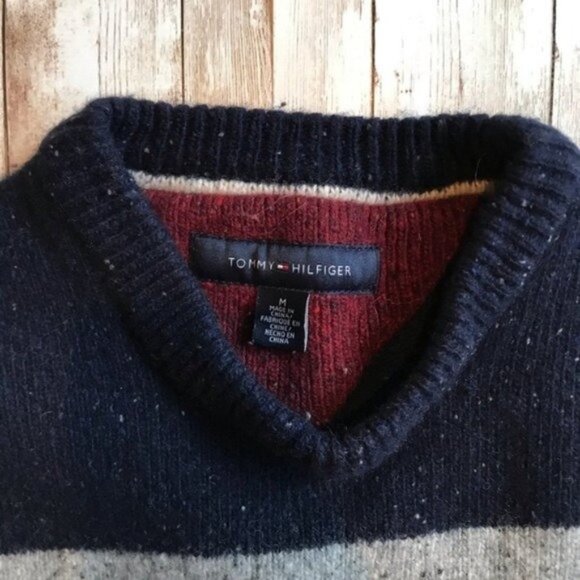 Tommy Hilfiger Wool Blend Crewneck Sweater - Picture 5 of 7